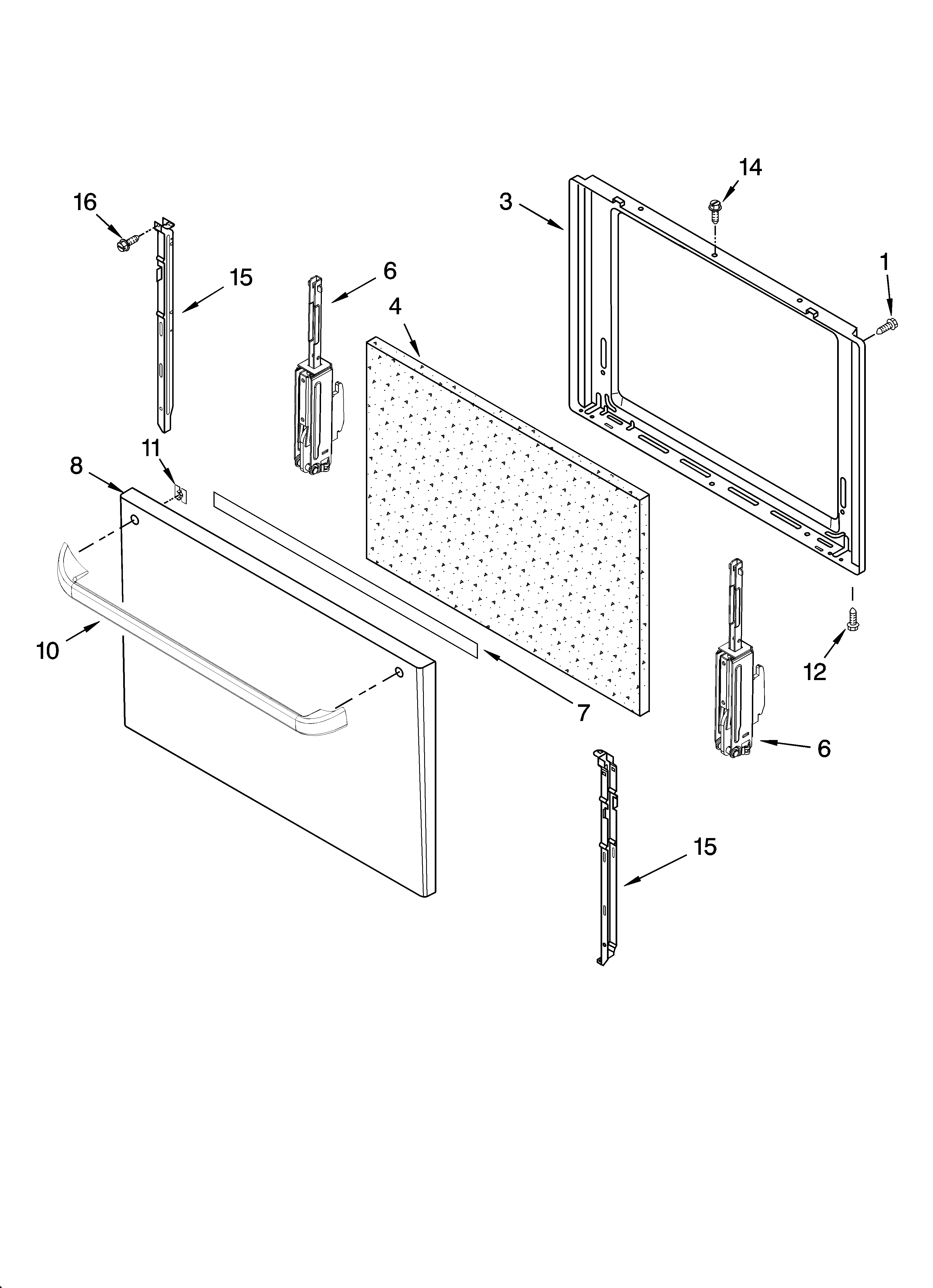 Door parts, optional parts