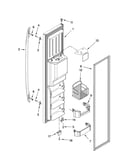 Freezer door parts