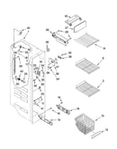 Freezer liner parts