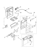 Dispenser front parts