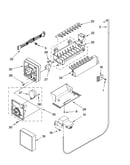 Icemaker parts, optional parts (not included)