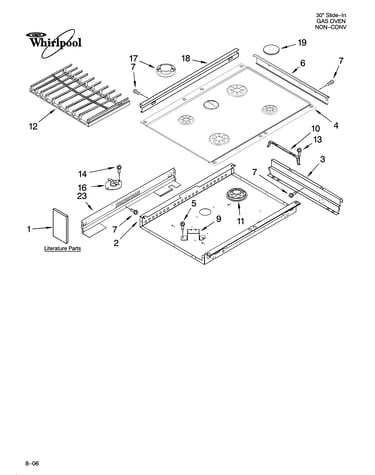 Cooktop parts