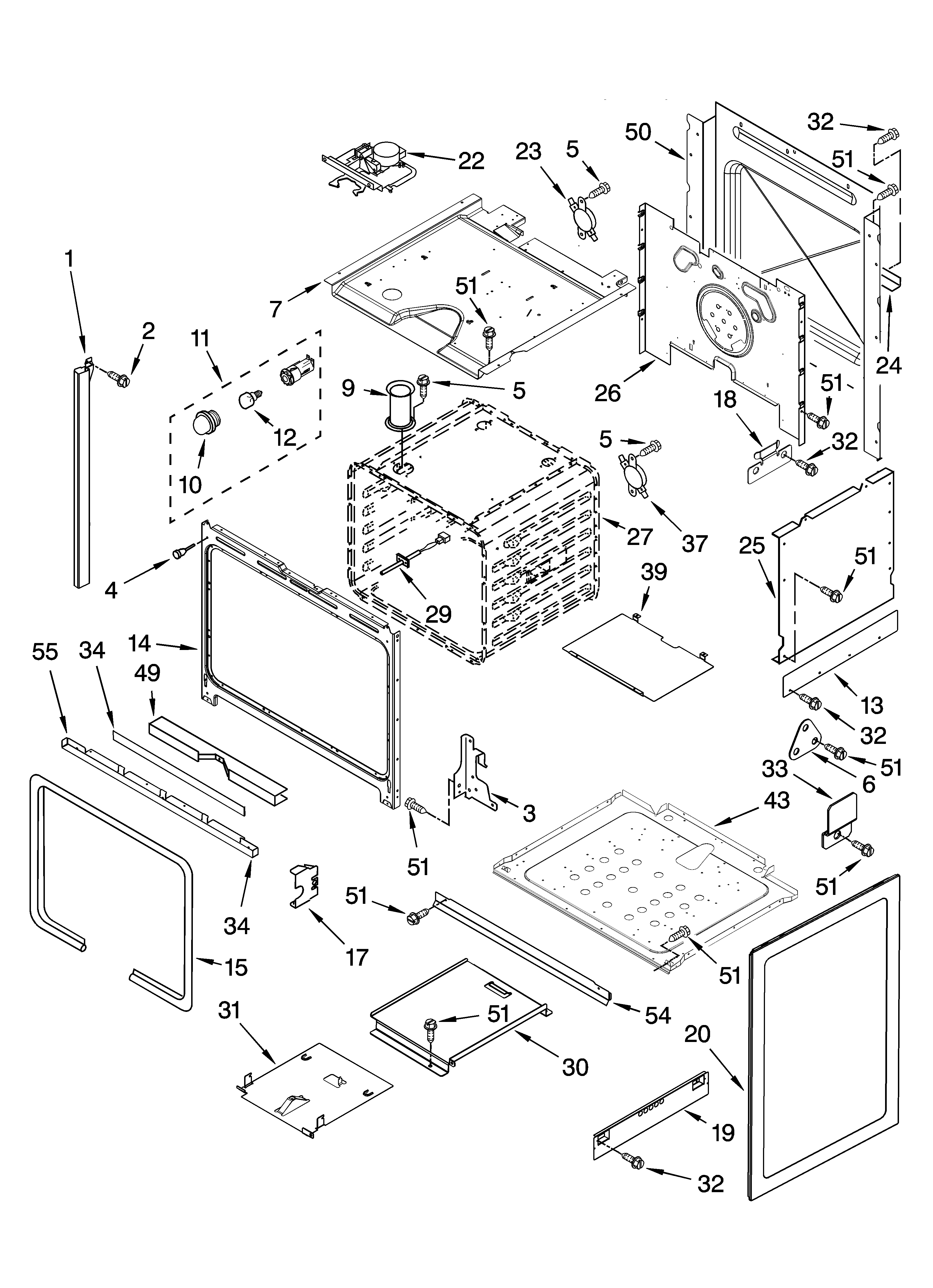 Oven parts
