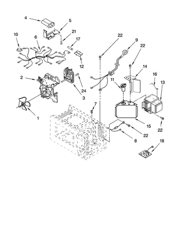 Oven interior parts