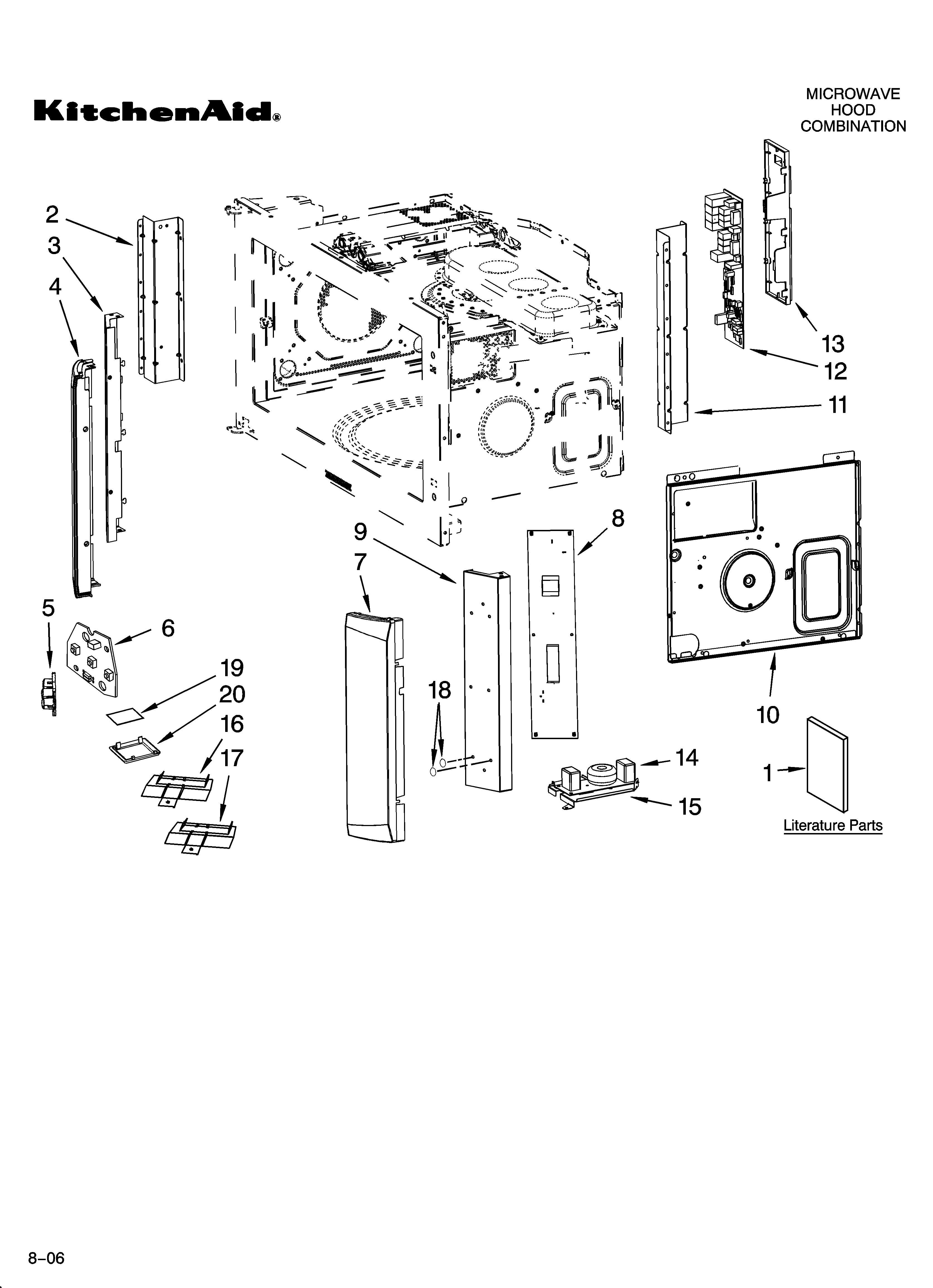 Control board parts