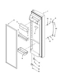 Refrigerator door parts