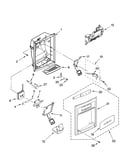 Dispenser front parts
