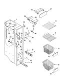 Freezer liner parts