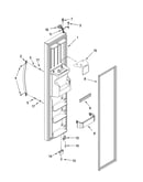 Freezer door parts