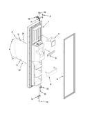 Freezer door parts