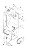 Refrigerator liner parts