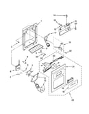 Dispenser front parts