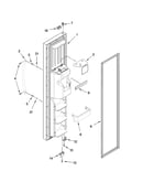 Freezer door parts