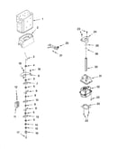 Motor and ice container parts