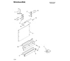 KitchenAid KUDP02FSPA1 door and panel parts diagram