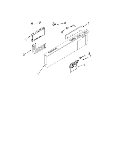 Control panel parts