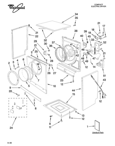 Cabinet and door parts