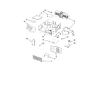 Whirlpool MH2175XST0 air flow parts diagram