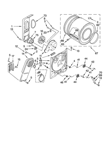 Bulkhead parts, optional parts (not included)