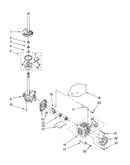Brake, clutch, gearcase, motor and pump parts