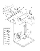 Top and console parts