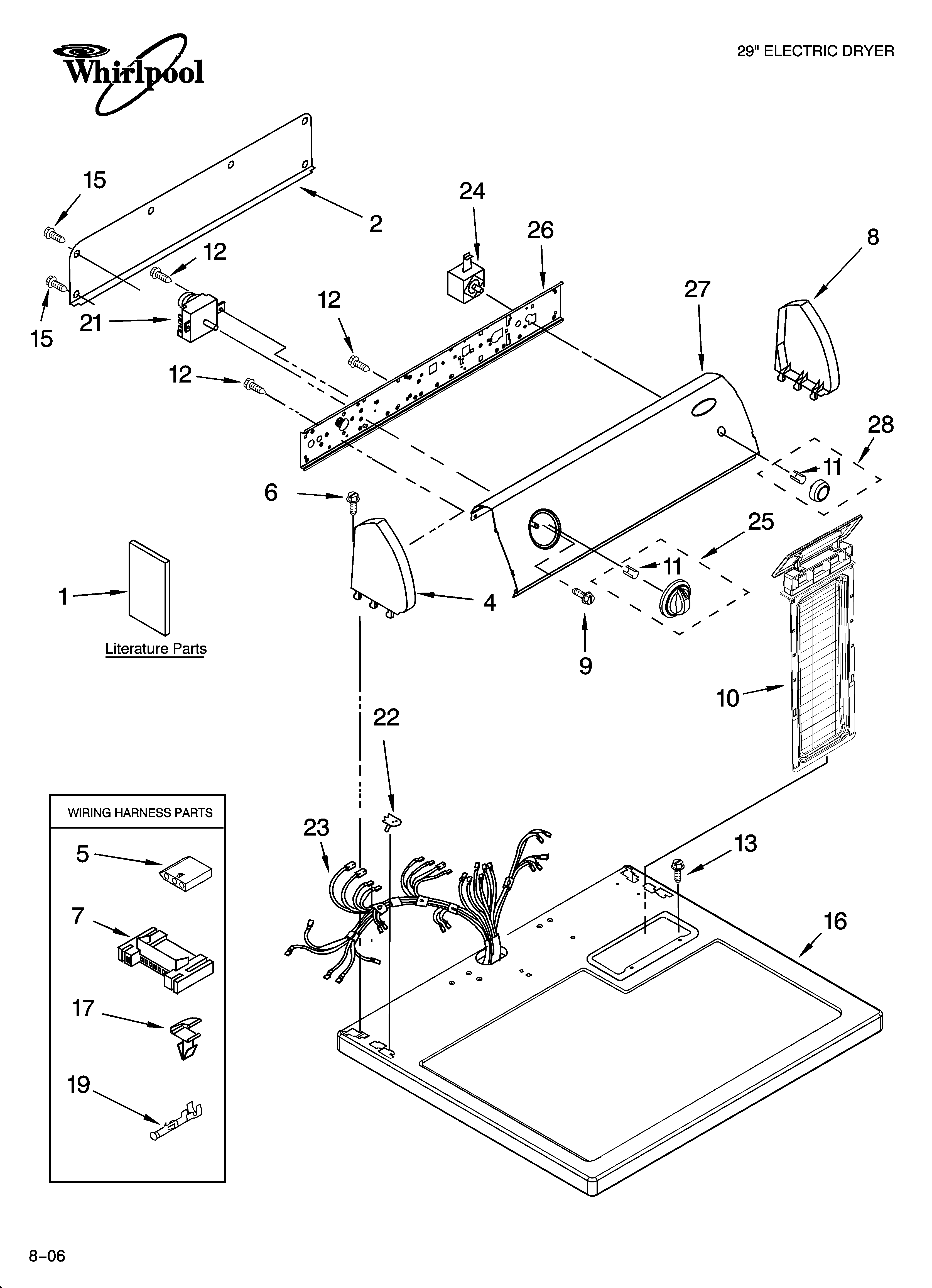 TOP AND CONSOLE PARTS