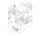 Whirlpool WGD6200SW0 cabinet parts diagram