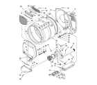 Whirlpool 8TCEM2760KQ0 bulkhead parts, optional parts (not included) diagram
