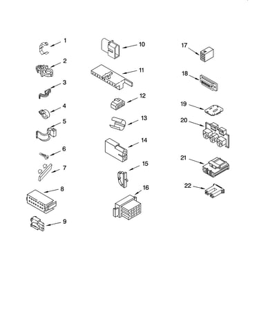 Wiring harness parts