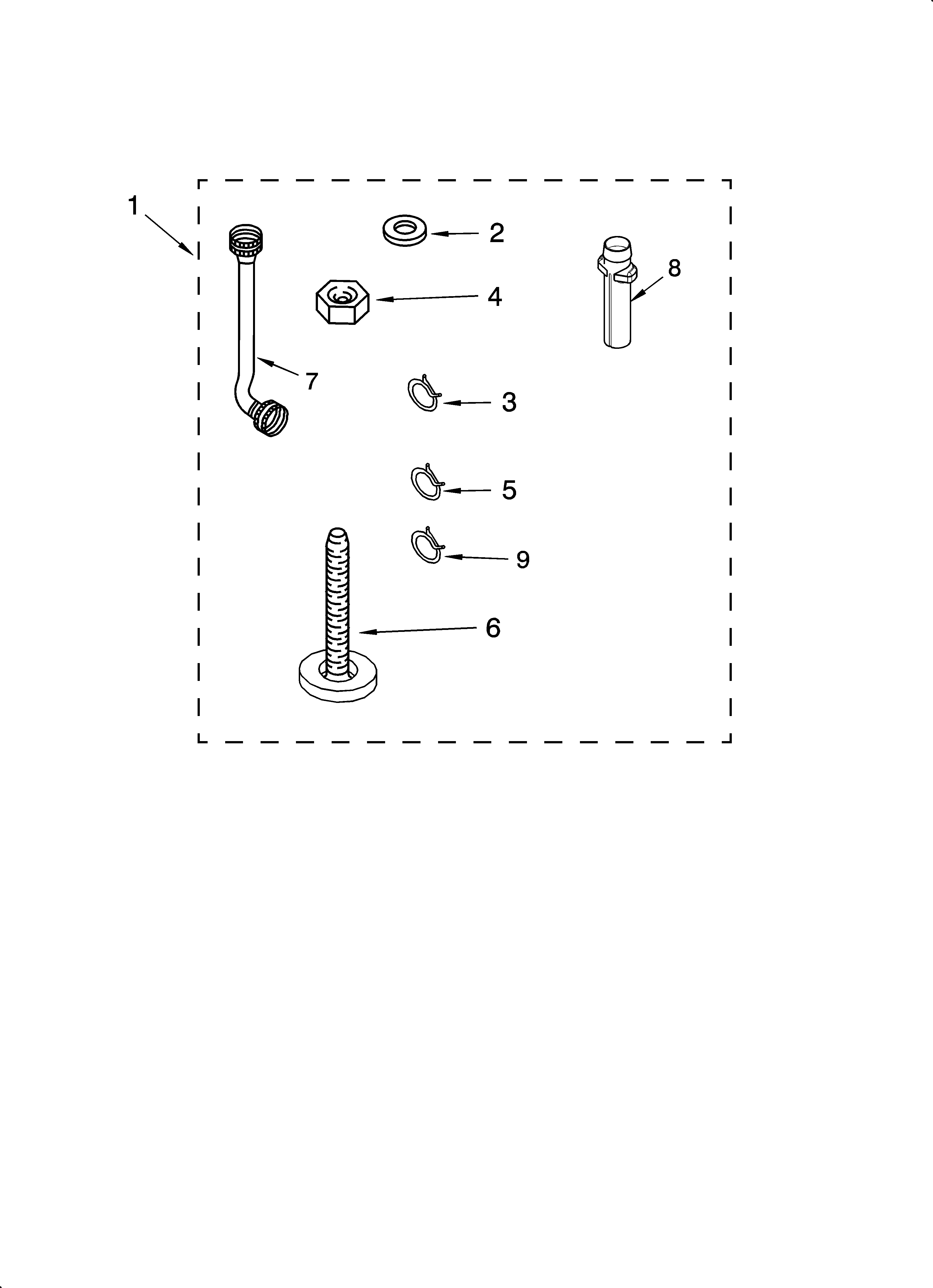 Miscellaneous  parts, optional parts (not included)