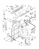 Controls and rear panel parts