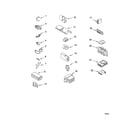 Whirlpool 8TLSR7432LT0 wiring harness parts diagram