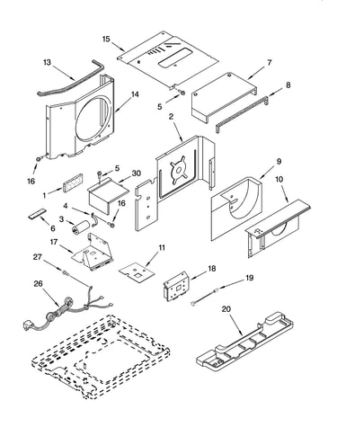 Air flow and control parts
