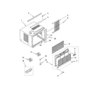 Whirlpool ACC082XR0 cabinet parts diagram