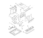 Whirlpool ACC108XR0 air flow and control parts diagram