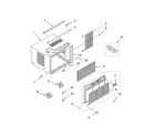 Whirlpool ACC108XR0 cabinet parts diagram