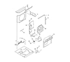 Whirlpool ACC184XR0 airflow and control parts diagram