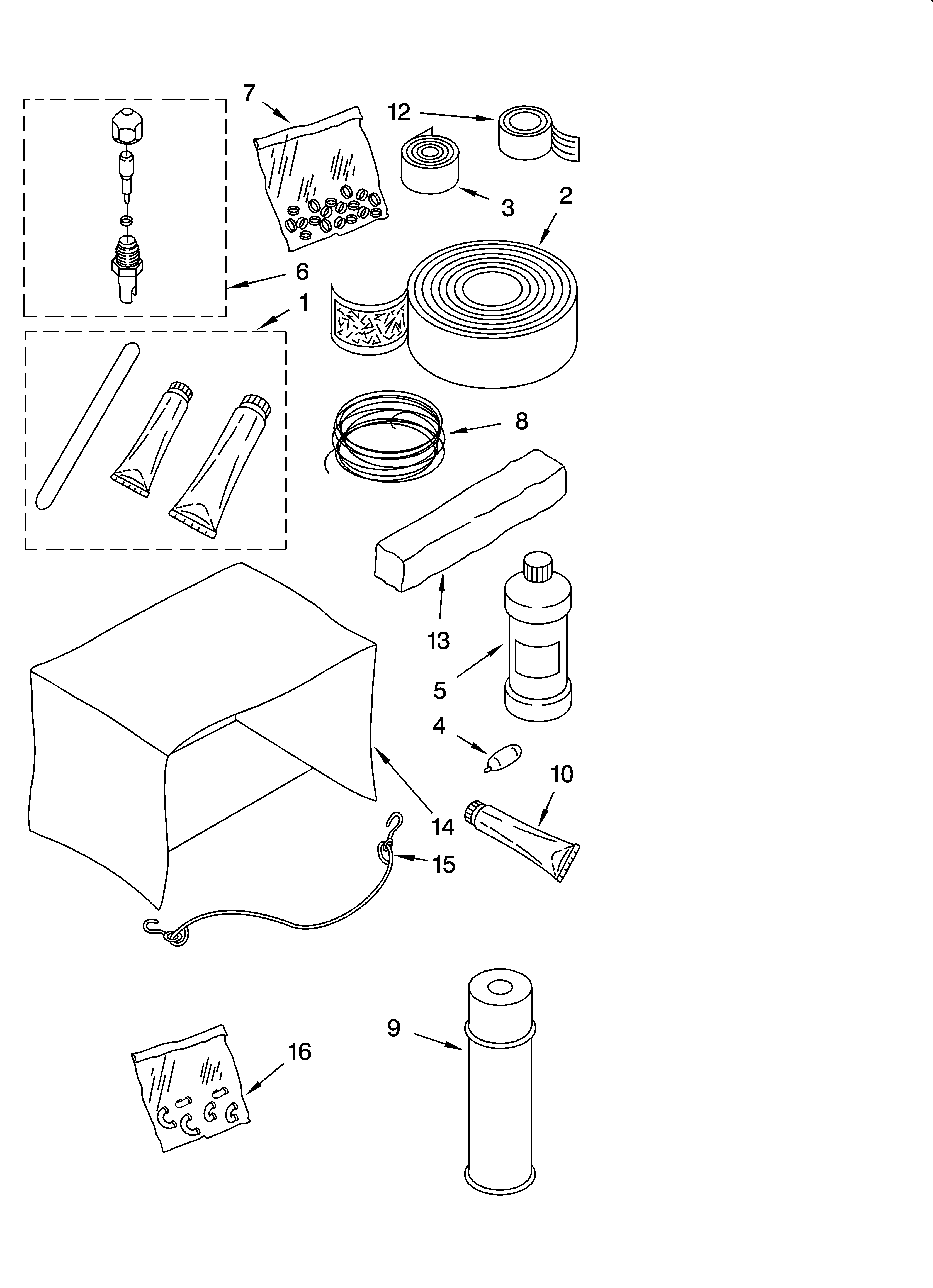 OPTIONAL  PARTS (NOT INCLUDED)