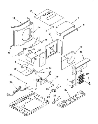 Air flow and control parts