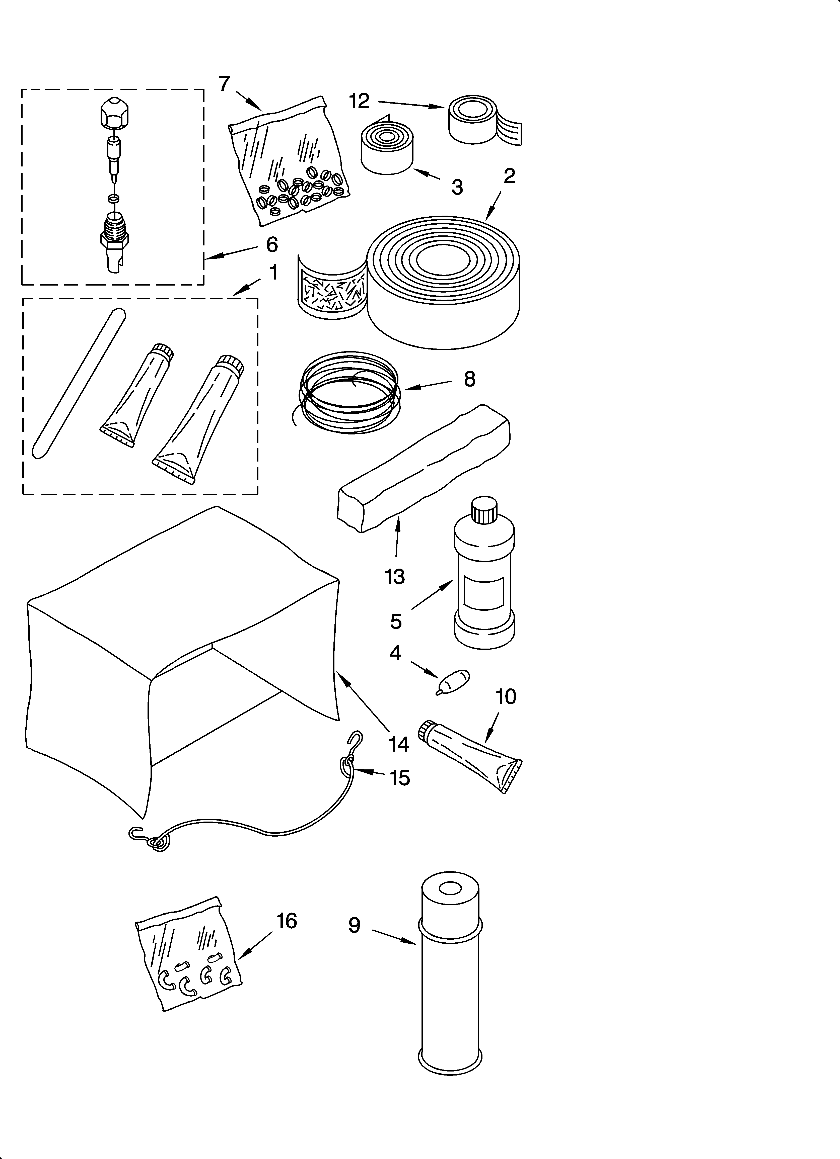 OPTIONAL  PARTS (NOT INCLUDED)