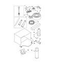 Whirlpool ACE124XR0 optional  parts (not included) diagram