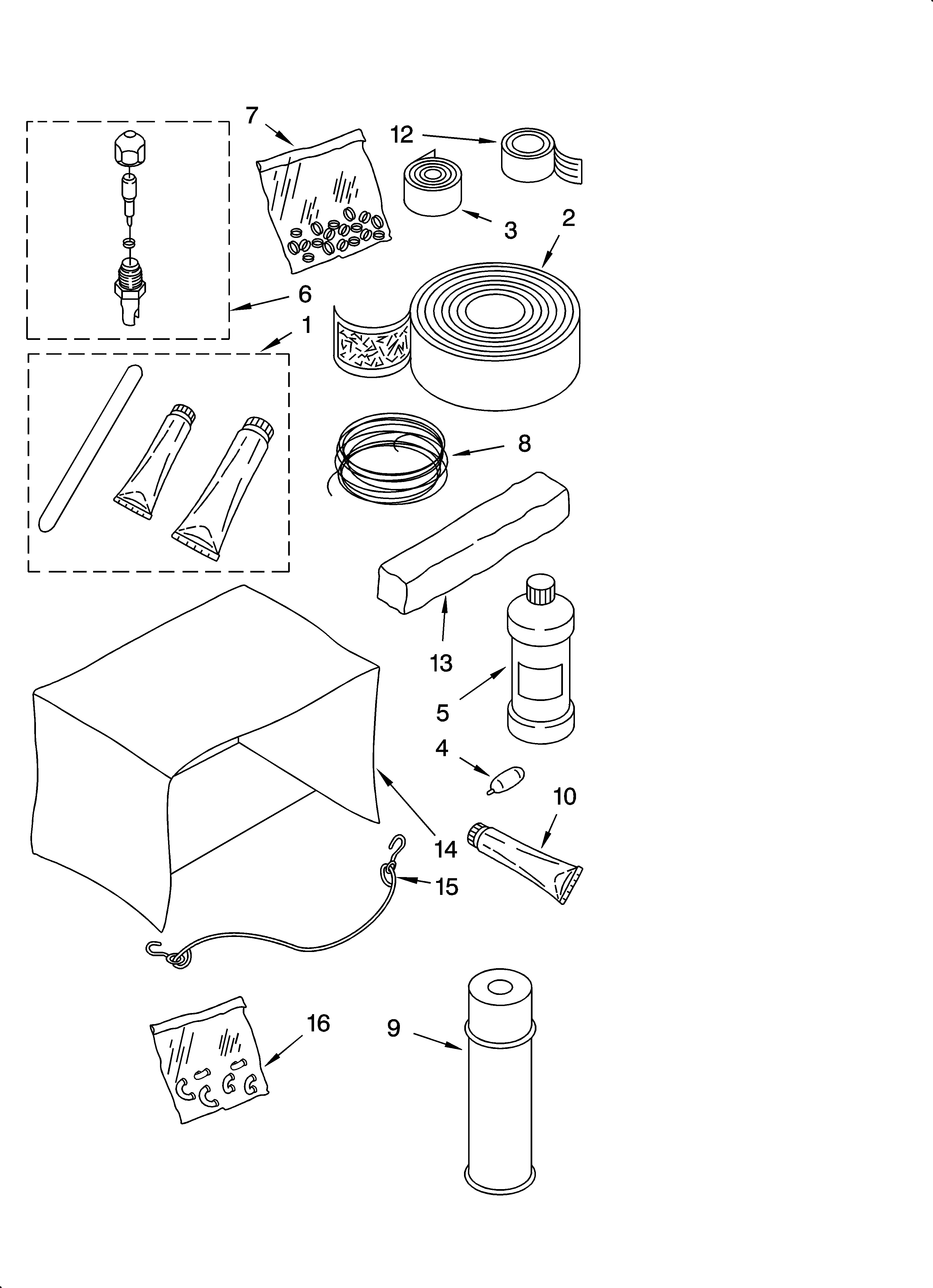 Optional  parts (not included)