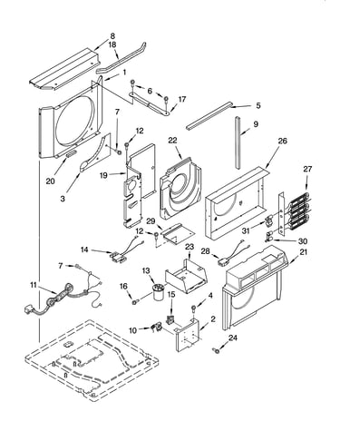 Airflow and control parts