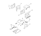 Whirlpool ACM122PS1 air flow and control parts diagram