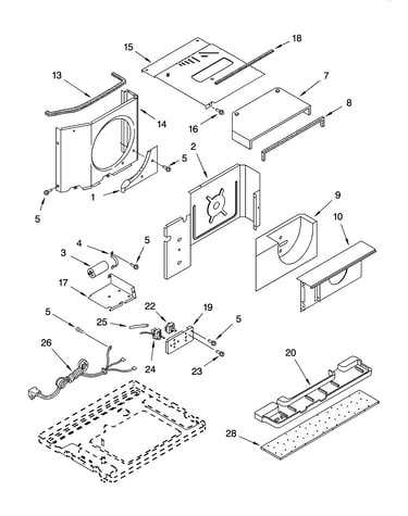 Air flow and control parts