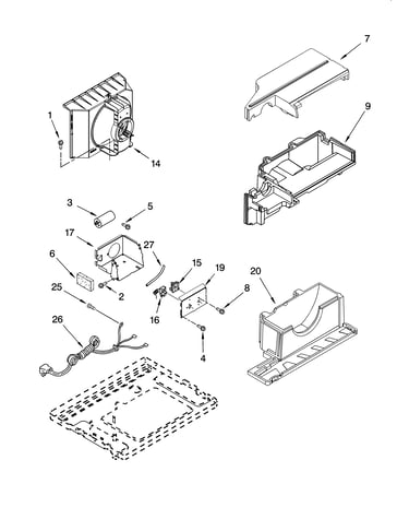 Air flow and control parts