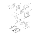 Whirlpool ACQ062PS1 air flow and control parts diagram