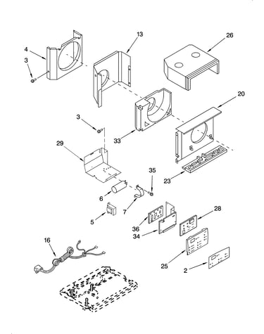 Air flow and control parts