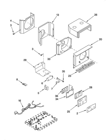 Air flow and control parts
