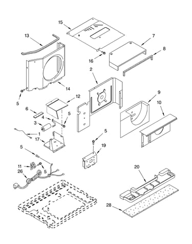 Air flow and control parts